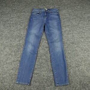 L'AGENCE Jeans‎ Womens 26 Blue Denim Margot High Rise Skinny Light Wash Casual-
